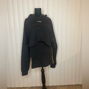 Adidas Ivy Park Hooded Cut Out Dress Size Medium